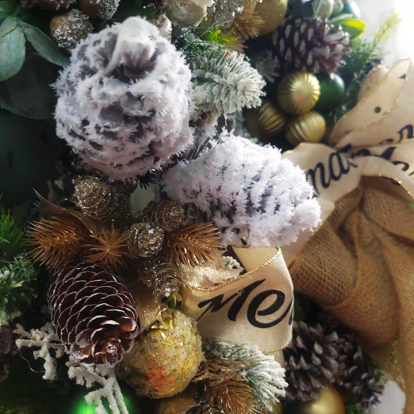 Christmas In the Pines Wreath