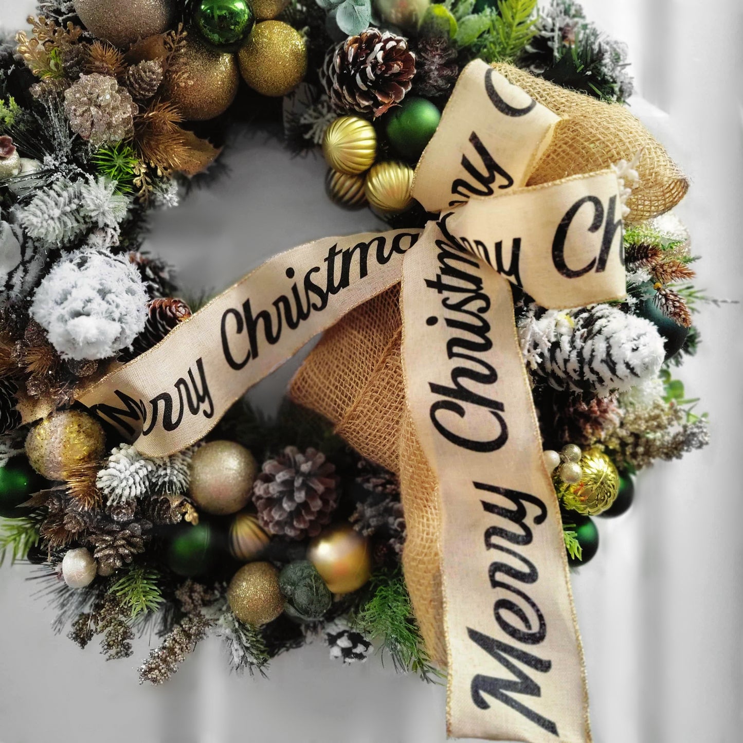 Christmas In the Pines Wreath