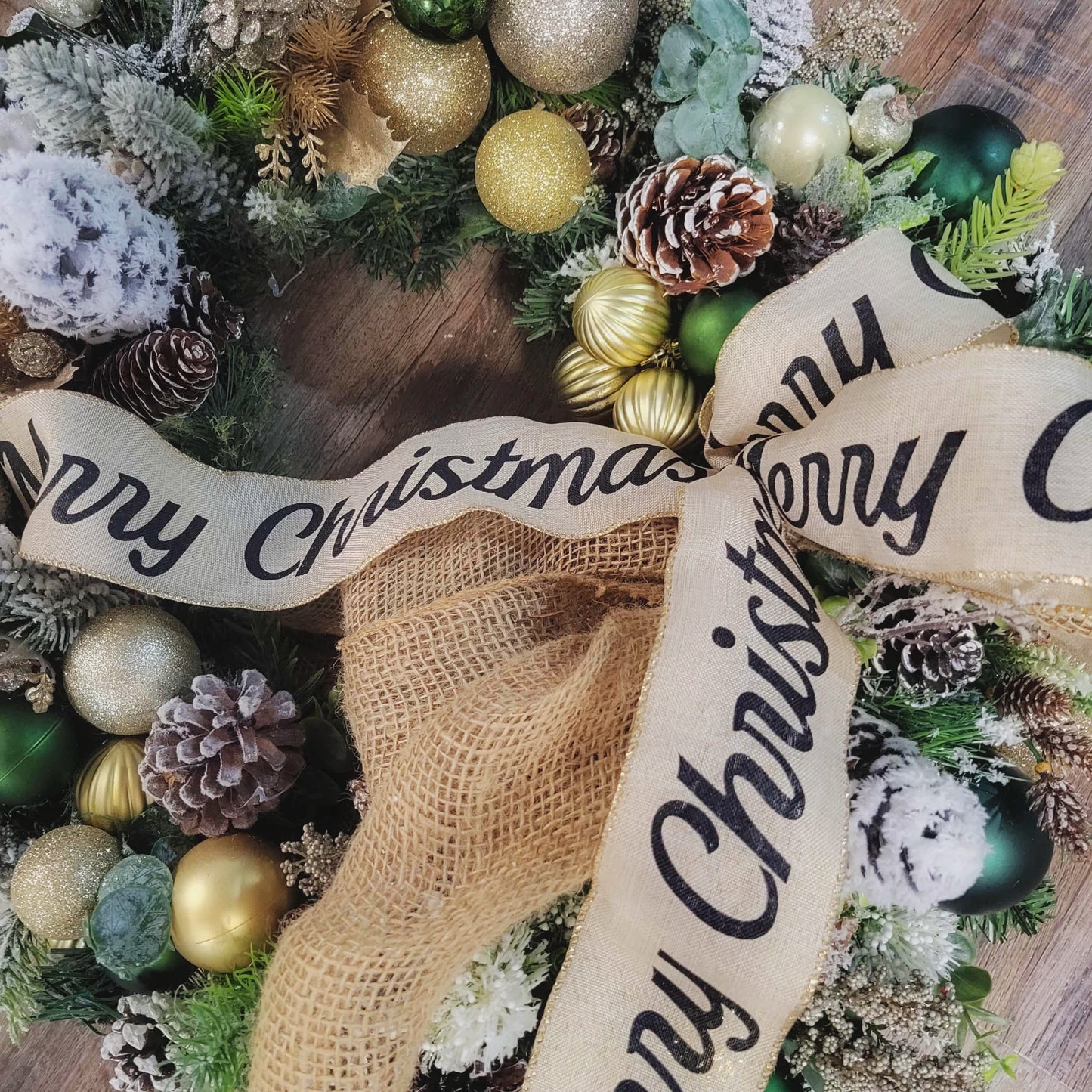 Christmas In the Pines Wreath
