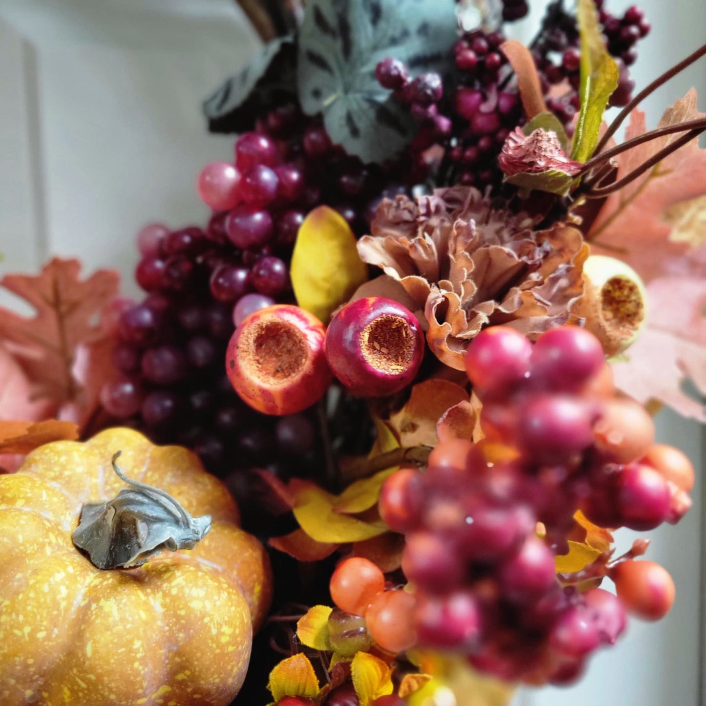 Pumpkin Spice Harvest Wreath