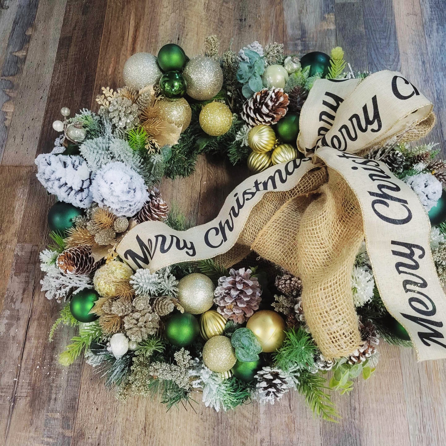 Christmas In the Pines Wreath