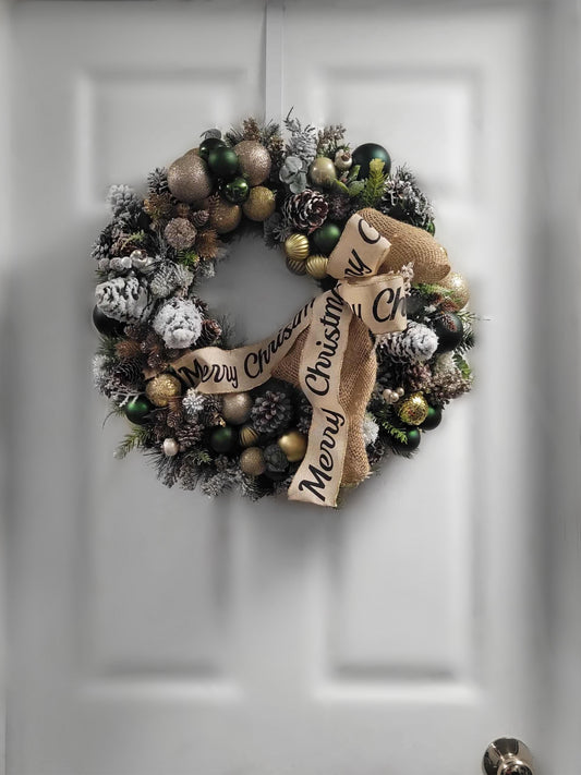 Christmas In the Pines Wreath