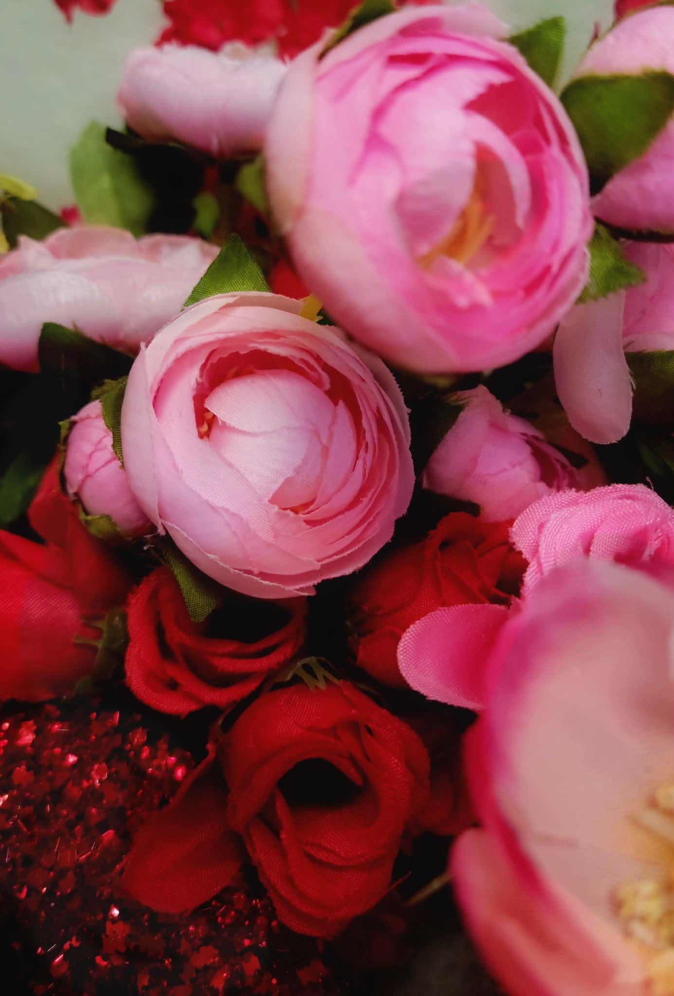 Love in Bloom Valentine’s Door Wreath